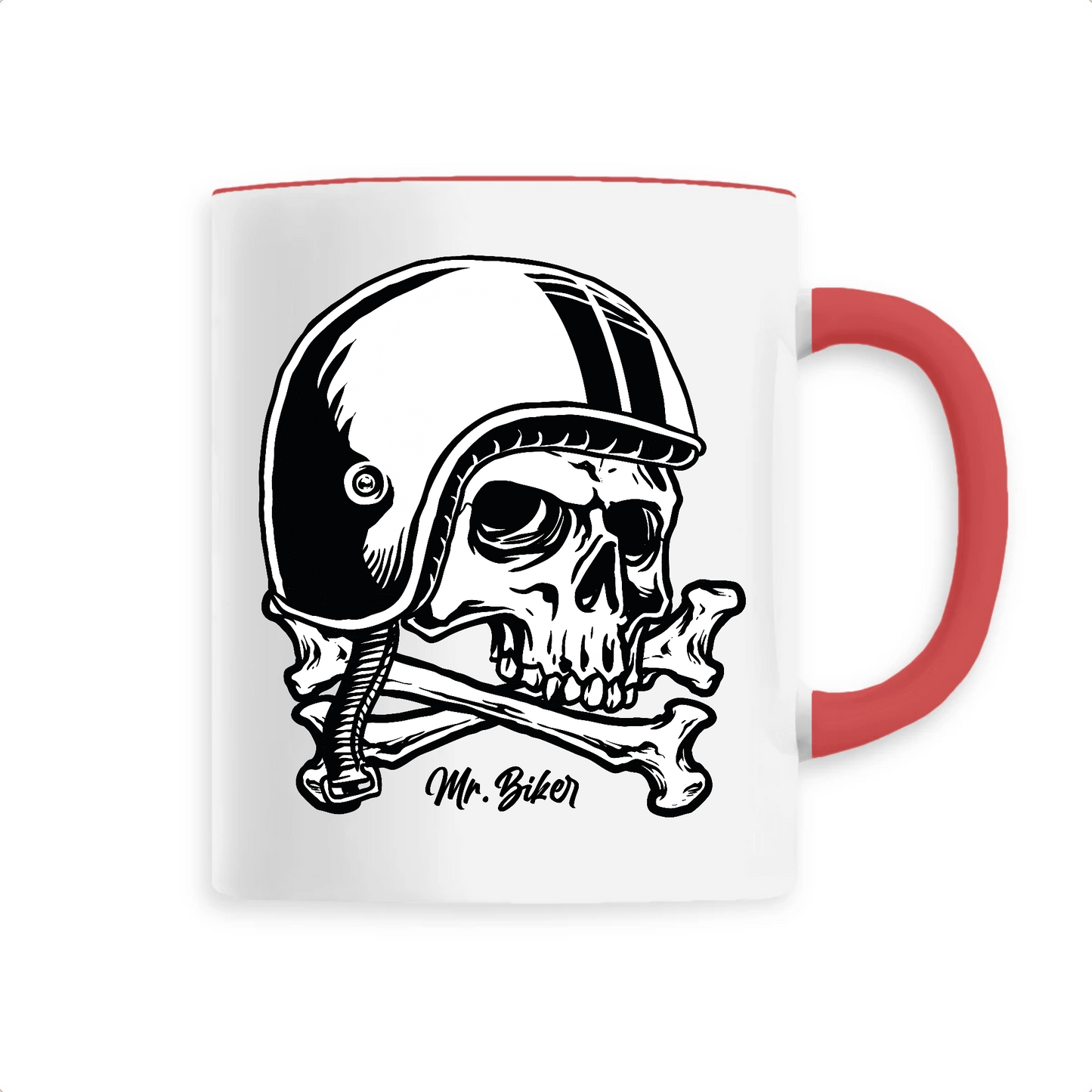 Mug Tête de mort Unique / Rouge