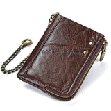 Portefeuille Cuir avec Chaine