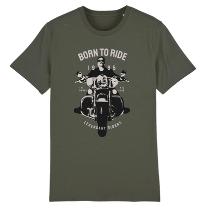 T-Shirt Biker Born To Ride | Mr.Biker XS / Kaki