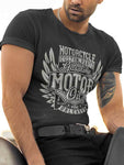 T-shirt Biker Noir | Mr.Biker
