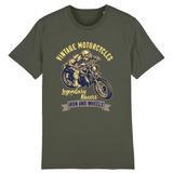 T-shirt Biker Vinatge | Mr.Biker XS / Kaki