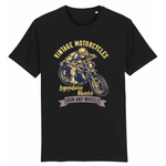 T-shirt Biker Vinatge | Mr.Biker XS / Noir
