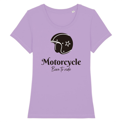 T-shirt Femme Biker | Mr.Biker XS / Lavande