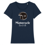T-shirt Femme Biker | Mr.Biker XS / Marine