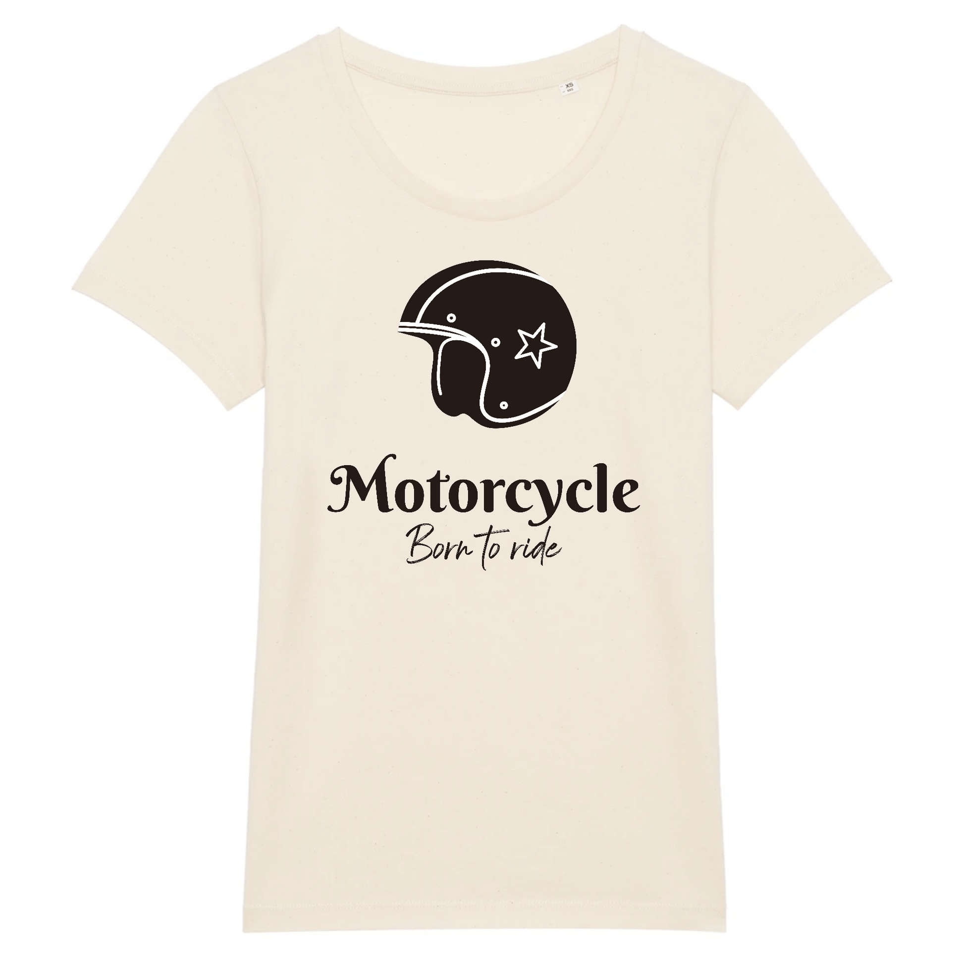 T-shirt Femme Biker | Mr.Biker XS / Naturel