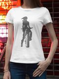 T-shirt Femme Motarde