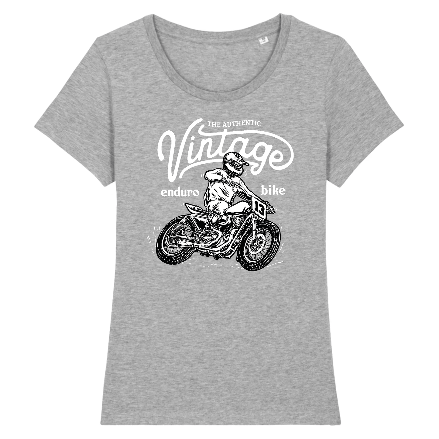 T shirt moto vintage femme