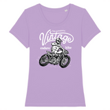 T-shirt Femme Moto Vintage XS / Lavande