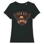 T-shirt Imprimé Biker Femme | Mr.Biler XS / Noir