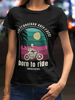 T-shirt Motarde Born To Ride | Mr.Biker