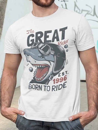 T-shirt Requin Méchant