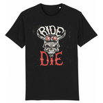 T-shirt Ride or Die | Mr.Biker XS / Noir