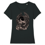 T-shirt Tête de Mort Femme | Mr.Biker XS / Noir