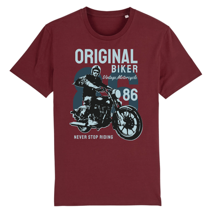 Tee shirt Biker XS / Bordeaux