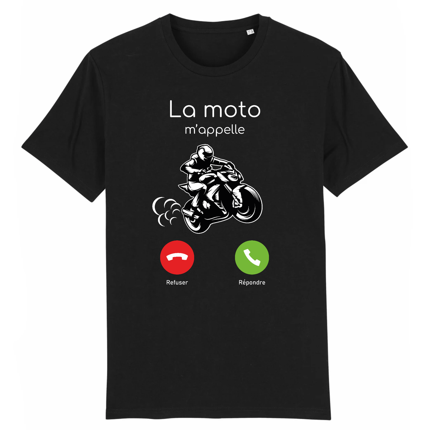 Tee shirt La Moto M'appelle XS / Noir