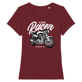 Tee shirt Moto Café Race Femme | Mr.Biker XS / Bordeaux