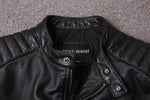 Veste Cuir motard vintage
