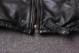 Veste Cuir motard vintage