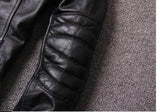 Veste Cuir motard vintage