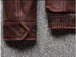 Veste Cuir vintage