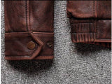 Veste Cuir vintage